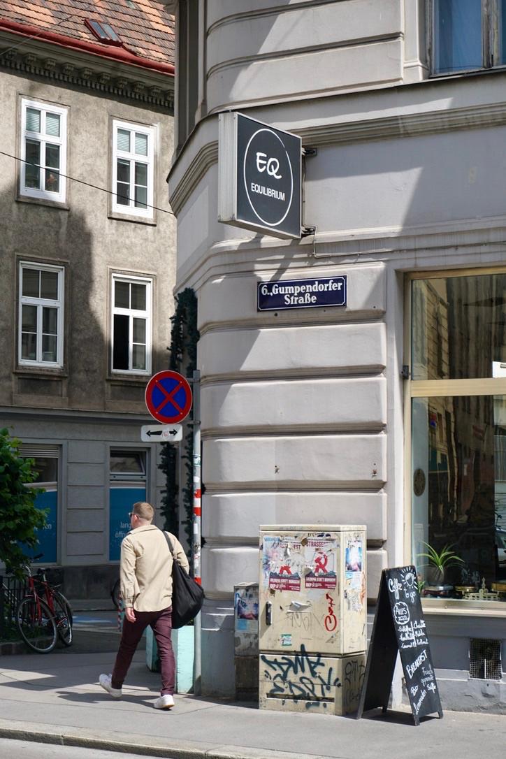 Außenansicht Cafe